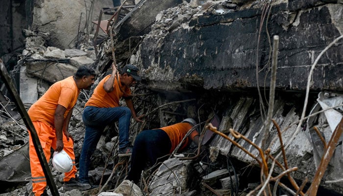 With 60 fatalities, search underway at Gul Plaza for 88 missing