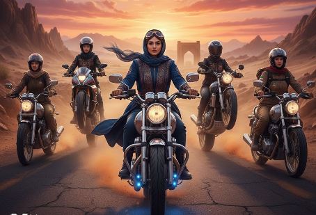 A New Era Begins: Iranian Women Finally Hit the Roads on Motorcycles