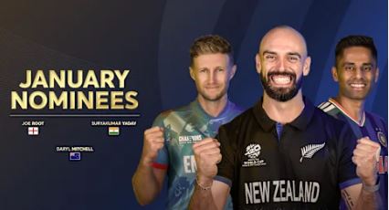 Mitchell, Root, Yadav earn nomination for ICC January 2026 Men’s Player of the Month