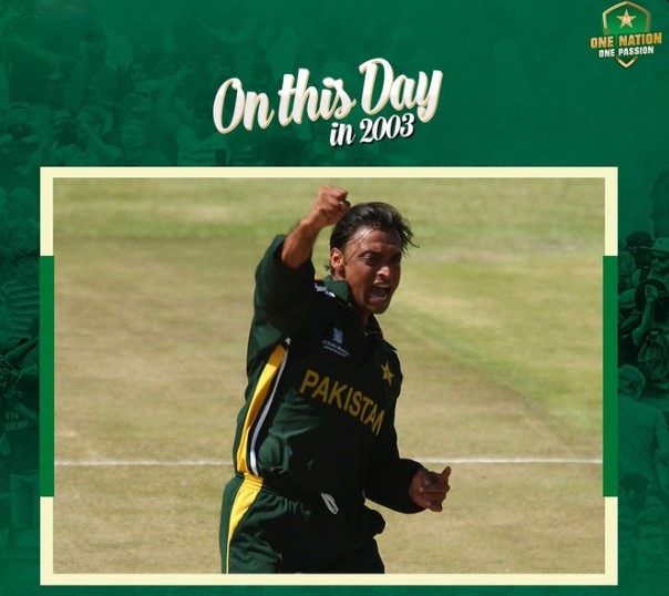 Rawalpindi Express Shoaib Akhtar’s 100.2 MPH Thunderbolt Turns 23 — A Record Still Untouched