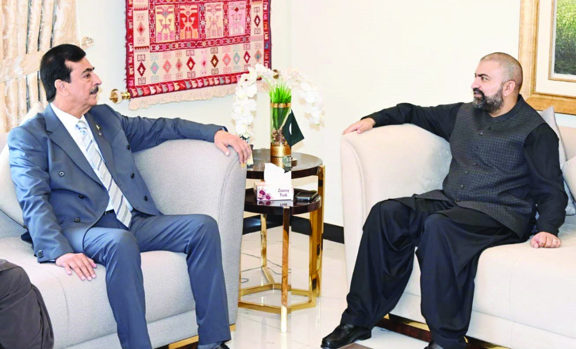 CM Balochistan, Senate Chairman Discuss National Issues, Political Situation