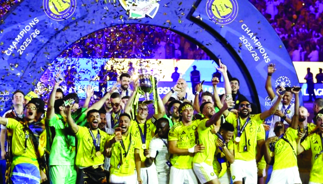 Ronaldo Ends Title Drought with Brace as Al Nassr Win Saudi League
