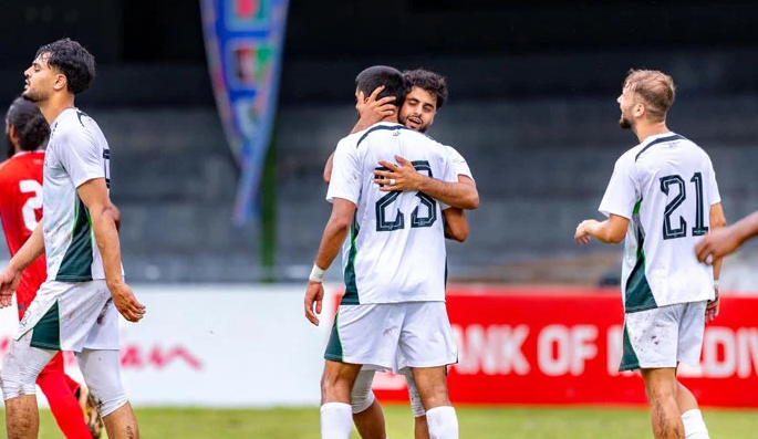 Pakistan Rewrite History, End 35-Year Jinx with 3-0 Rout of Maldives in four-nation football tournament