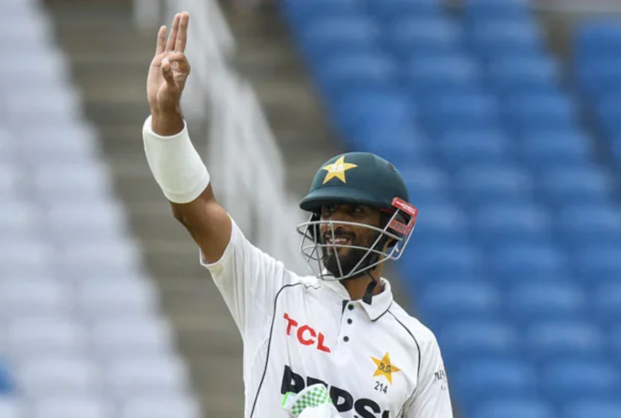 Shan Masood Makes History with First Test Century at Brian Lara Cricket Academy