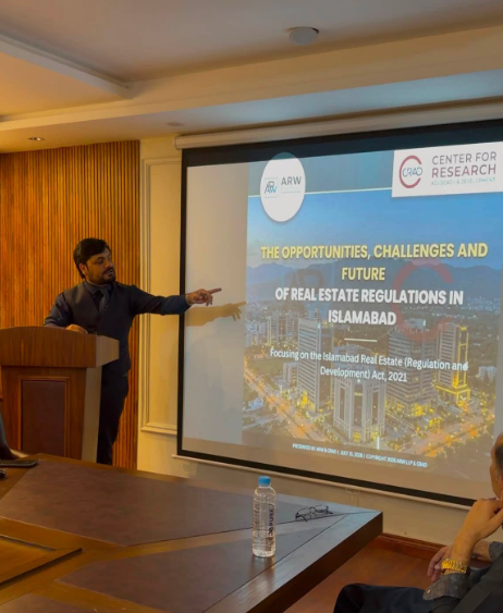 ARW & Partners LLP, CRAD Hold Seminar on Future of Real Estate Regulations in Islamabad, Announce Mega Conference