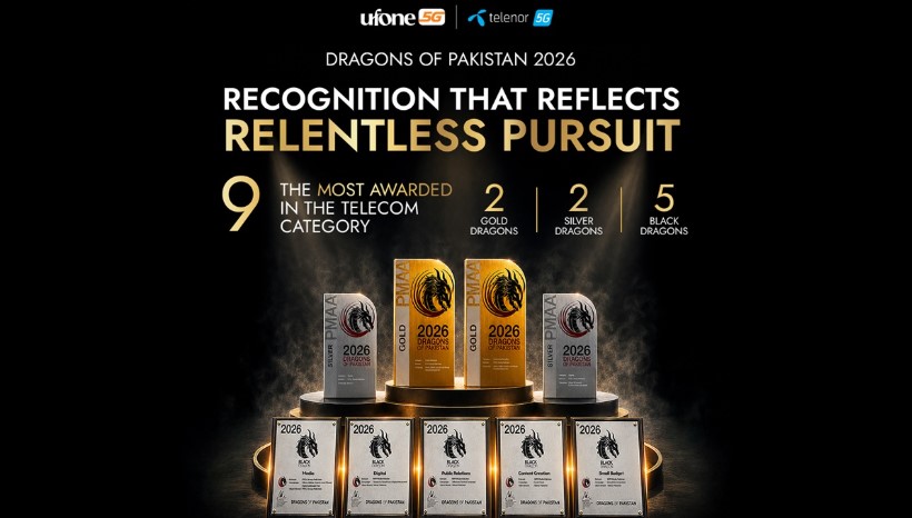 Ufone, Telenor Pakistan Secure Nine Awards at Dragons of Pakistan 2026