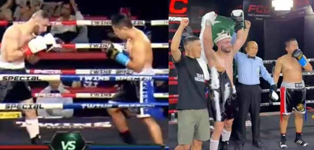 Pakistan boxer’s Usman Wazeer Extends Unbeaten Run to 19-0 with Thailand Victory