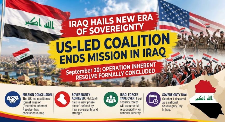 Iraq PM declares October 1 ‘Sovereignty Day’ after US-led coalition exit