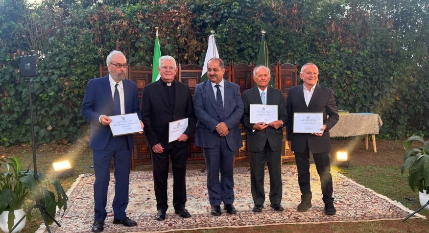 Agostino Da Polenza Honored in Rome for Three Decades of Service to Pakistan-Italy Friendship