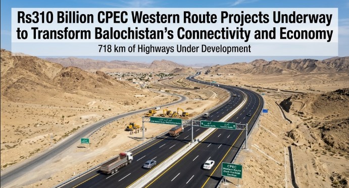 Rs310 Billion CPEC Western Route Projects Underway to Transform Balochistan’s Connectivity and Economy
